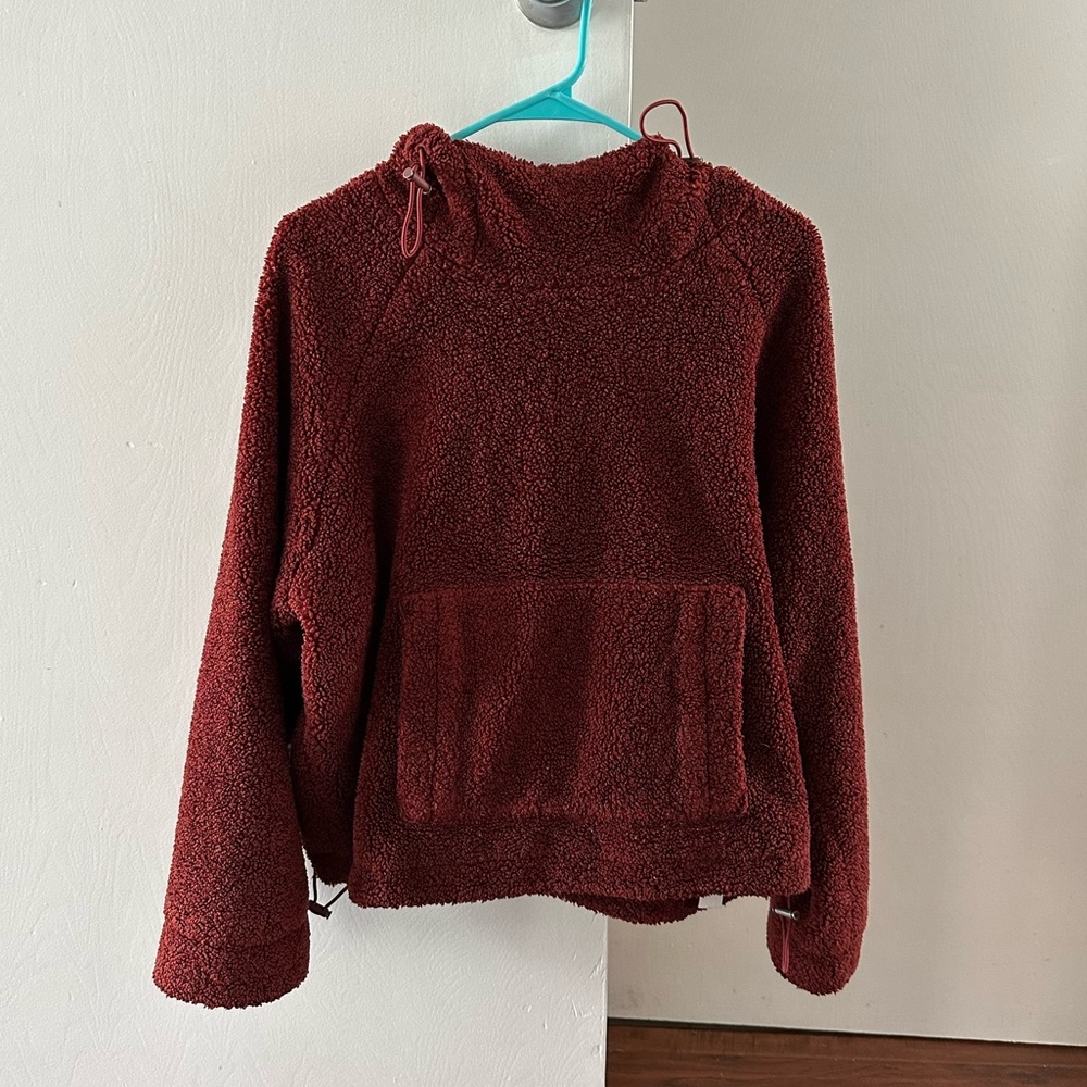 Vince drawstring pullover hoodie sweatshirt
